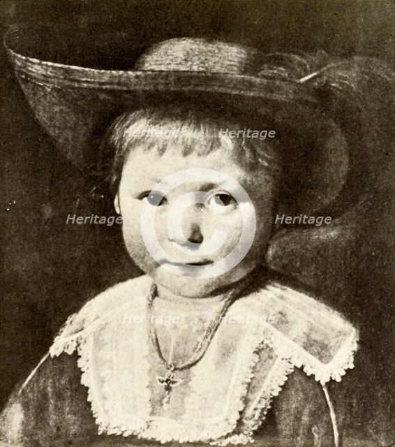 'A little Dutch boy (from a portrait by Cuyp)', c1640-1690, (1937). Creator: Unknown.