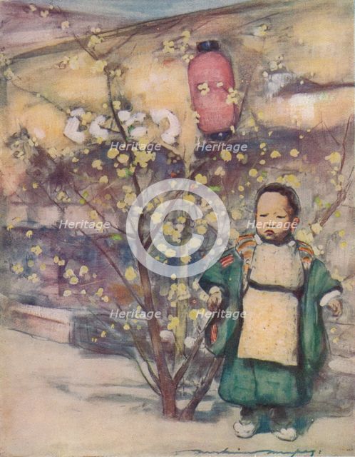 'A Little Japanese Boy', c1887, (1901). Artist: Mortimer L Menpes.
