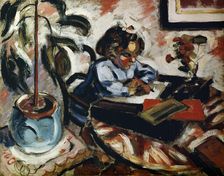 A Little Schoolgirl 1907. Artist: Henri Victor Gabriel Le Fauconnier