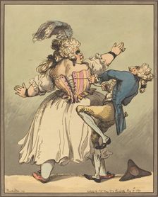 A Little Tighter, 1791. Creator: Thomas Rowlandson