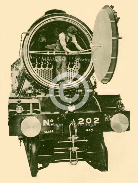 'A London and North Eastern Mixed Engine Engine with Smoke-Box Opened', c1930. Creator: Unknown.