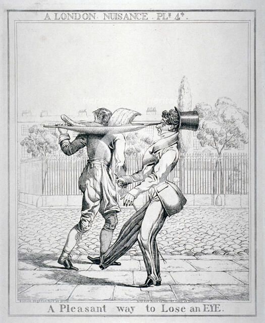 A London Nuisance                                              Artist: Richard Dighton