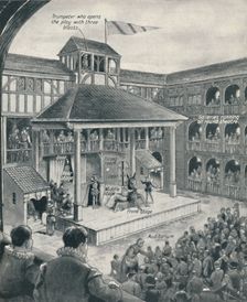 A London Theatre in Shakespeare's Time c1934