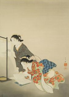 A Long Night, 1907. Creator: Shoen, Uemura (1875-1949)