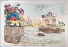 A Long Pull A Strong Pull and a Pull Altogether, November 25, 1813., November 25, 1813. Creator: Thomas Rowlandson