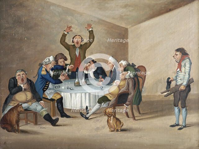 A long story, (1784?). Creator: Henry William Bunbury.