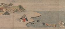A Long Tale for an Autumn Night (Aki no yo nagamonogatari), ca. 1400. Creator: Unknown