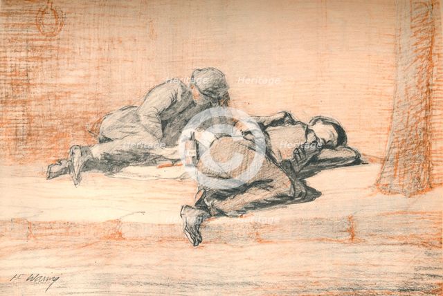 'A long way from Mr. Berry Wall's flowing cravats', c1927, (1927). Artist: Henry Franks Waring.