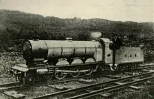 A Locomotive of the Ravenglass and Eskdale Railway c1930. Creator: Unknown