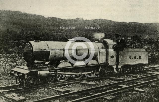 'A Locomotive of the Ravenglass and Eskdale Railway', c1930. Creator: Unknown.