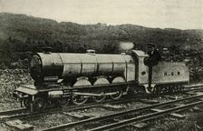 A Locomotive of the Ravenglass and Eskdale Railway c1930. Creator: Unknown