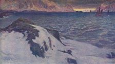 A Lofoden Seascape c1910. Artist: Anna Katarina Boberg