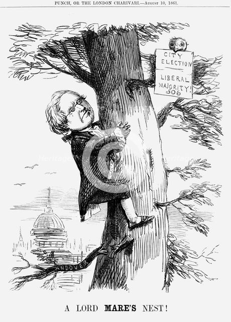 'A Lord Mare's Nest!', 1859. Creator: Unknown.