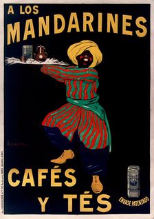 A los Mandarines: Cafés y Tés , 1908. Creator: Cappiello, Leonetto (1875-1942)