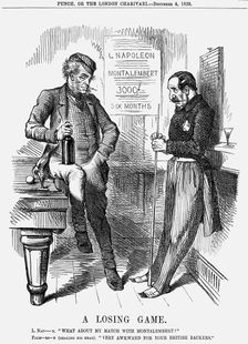 A Losing Game 1858. Creator: Unknown