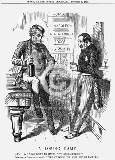 'A Losing Game', 1858. Creator: Unknown.