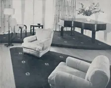 A lounge, designed and carried out by Ian Henderson & Co., London 1935