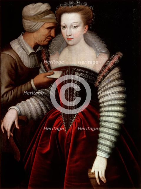 'A Love Letter (Procuress)', second half of 16th century. Artist: French Master