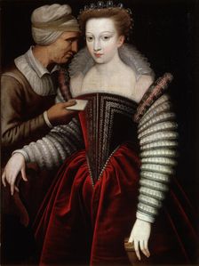 A Love Letter (Procuress) second half of 16th century. Artist: French Master