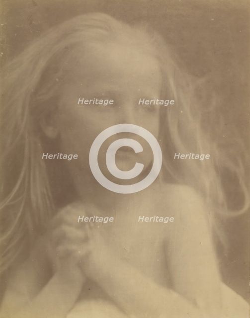 A Lovely Sketch, 1873. Creator: Julia Margaret Cameron.