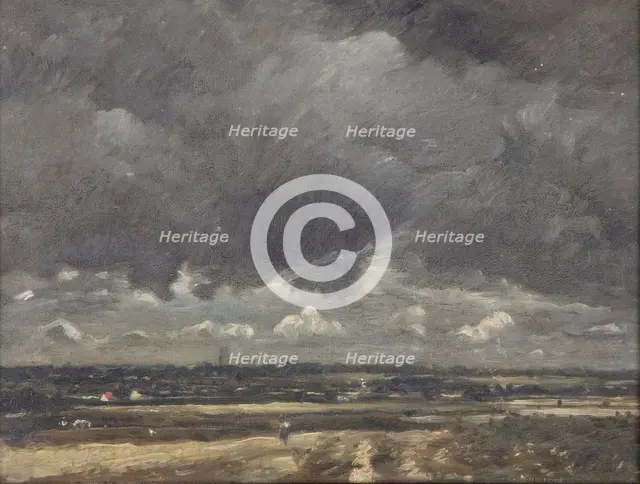 'A lowland landscape', 1887-1930. Creator: David Muirhead.