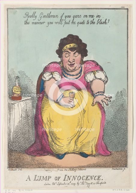 A Lump of Innocence, September 30, 1809., September 30, 1809. Creator: Thomas Rowlandson.