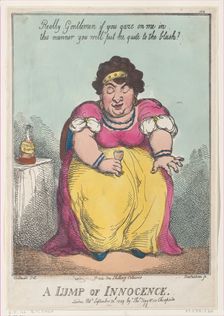 A Lump of Innocence, September 30, 1809., September 30, 1809. Creator: Thomas Rowlandson
