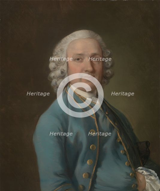 A Man Called Mr. Wood, the Dancing Master, ca. 1757. Creator: Thomas Gainsborough.