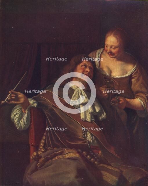 A Man and a Woman, 1907. Artist: Unknown.