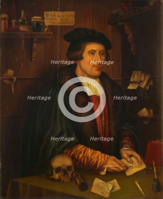 A man designated as Thomas Linacre, c1500s. Creator: Unknown.