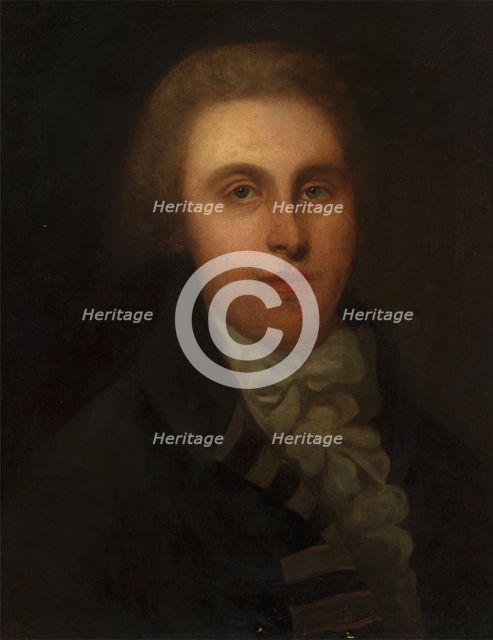 A man designated as Erasmus Darwin, c1740s. Creator: Unknown.