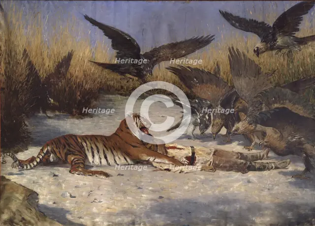 A Man-eater, 1870s-1880s. Artist: Vereshchagin, Vasili Vasilyevich (1842-1904)