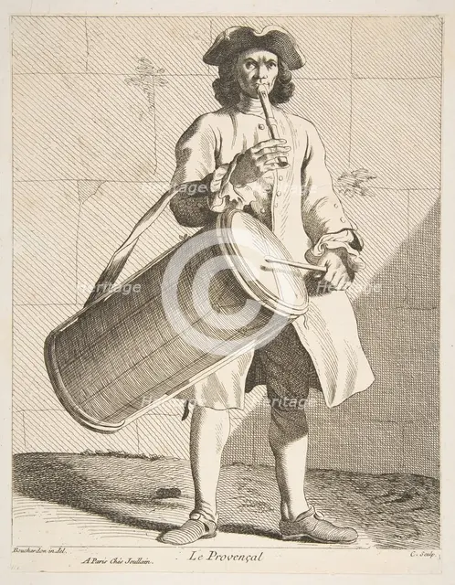 A Man From Provence, 1737. Creator: Caylus, Anne-Claude-Philippe de.