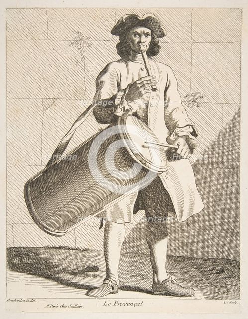 A Man From Provence, 1737. Creator: Caylus, Anne-Claude-Philippe de.