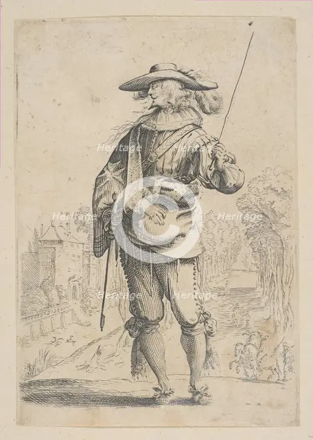 A Man Holding a Crop, 1629. Creator: Unknown.
