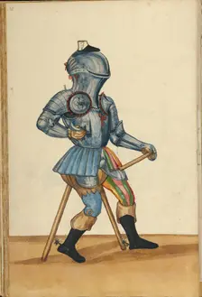 A Man in Armor, about 1560-1570. Creator: Unknown