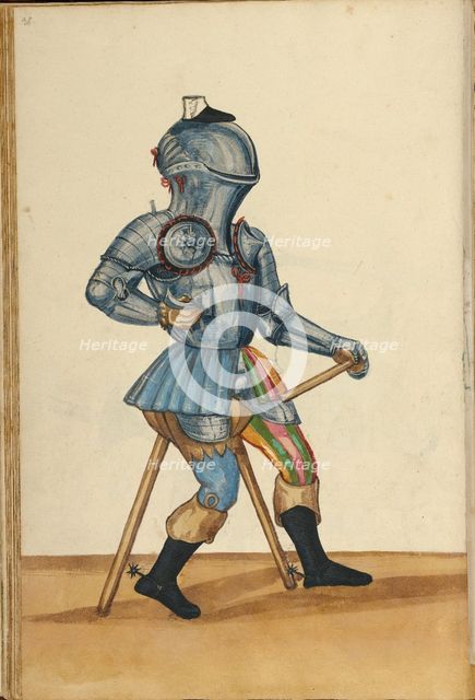 A Man in Armor, about 1560-1570. Creator: Unknown.