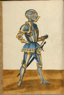 A Man in Armor, about 1560-1570. Creator: Unknown