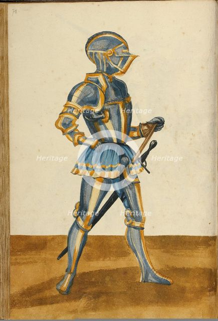 A Man in Armor, about 1560-1570. Creator: Unknown.