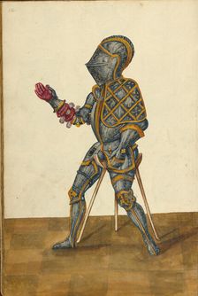 A Man in Armor, about 1560-1570. Creator: Unknown