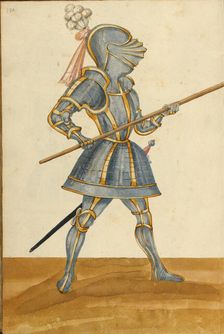 A Man in Armor, about 1560-1570. Creator: Unknown