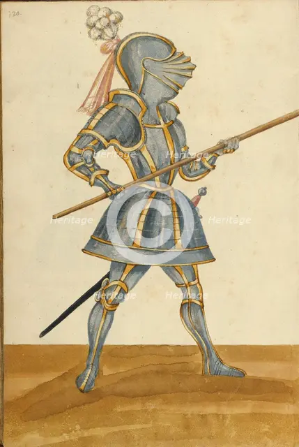 A Man in Armor, about 1560-1570. Creator: Unknown.