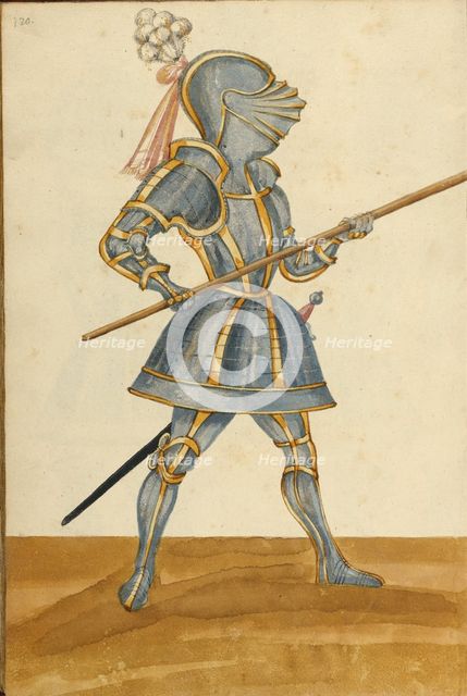 A Man in Armor, about 1560-1570. Creator: Unknown.