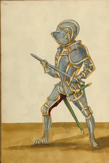 A Man in Armor, about 1560-1570. Creator: Unknown