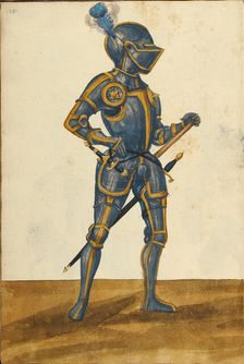 A Man in Armor, about 1560-1570. Creator: Unknown
