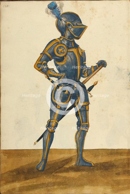 A Man in Armor, about 1560-1570. Creator: Unknown.