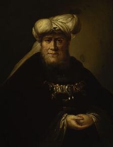 A man in oriental costume, 1729-1739. Creator: Unknown