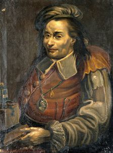 A man in seventeenth century dress. Creator: Unknown