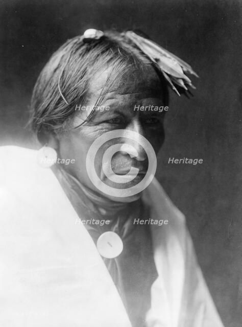 A man of Taos, c1905. Creator: Edward Sheriff Curtis.