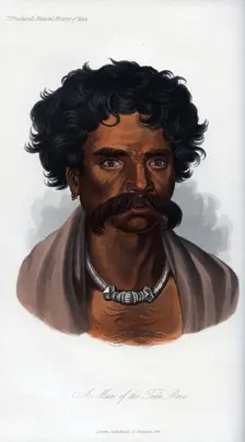 A Man of the Tuda Race 1848
